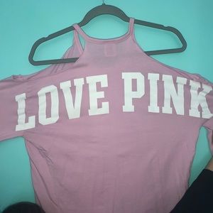Pink long sleeve shirt from PINK